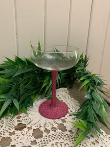Glitter Glasses - Martini Round