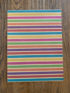 Wrapping Paper - Multi Stripe