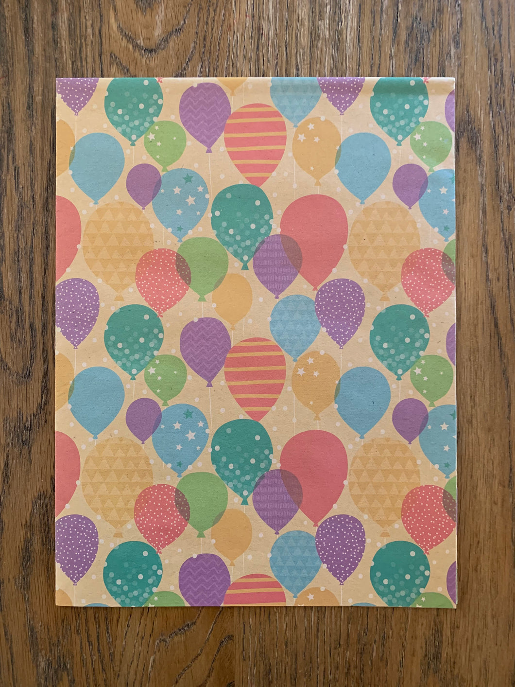 Wrapping Paper - Multi Balloon (E1324)