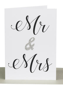 Wedding Greeting Card – Mr & Mrs