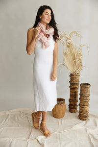Scarf ~ French Riviera ~ Blush