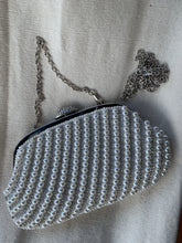 Load image into Gallery viewer, Diamanté &amp; Pearl Look Evening Bag