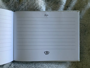 Christening Guest Book