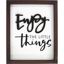 Load image into Gallery viewer, Enjoy the Little Things Sign