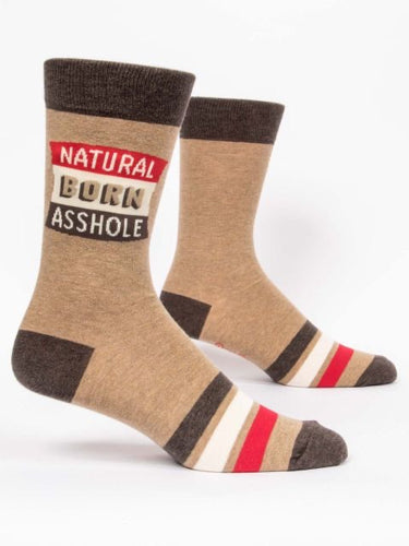 NATURAL BORN AS*HOLE SOCKS