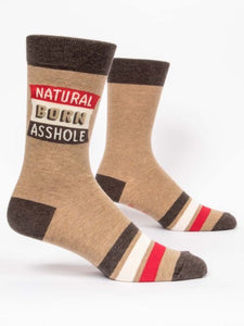 NATURAL BORN AS*HOLE SOCKS