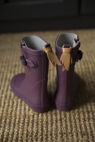 GUMMY WELLY GUMBOOTS - PLUM