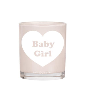 BABY GIRL - LRG CANDLE GIFT BOXED