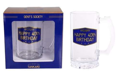 40th Birthday Tankard