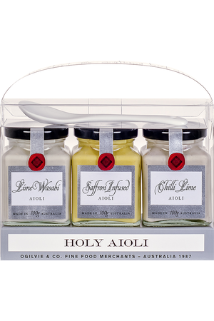 Holy Aioli Trio Gift Pack Ogilvies Preserves Co.
