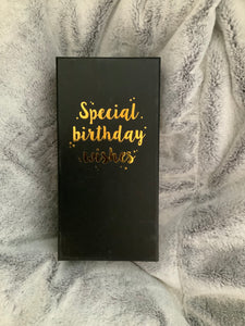 50th Wine Glass - Gift Boxed