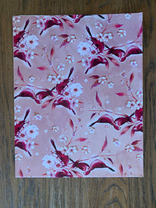 Wrapping Paper - Bird Floral (E1339)