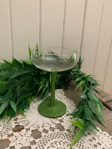 Glitter Glasses - Martini Round