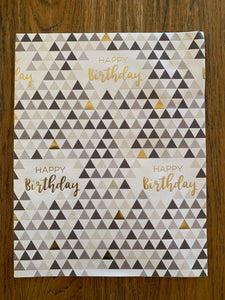 Wrapping Paper - Happy Birthday (E5092)