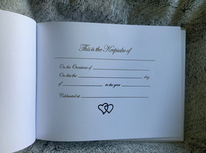 Christening Guest Book