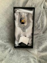 Load image into Gallery viewer, 50th Wine Glass - Gift Boxed