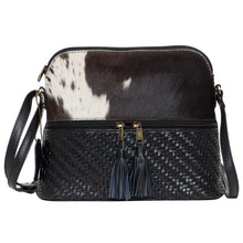 Load image into Gallery viewer, Front Zipper Cowhide Sling Bag – Finland WH (WH70069)
