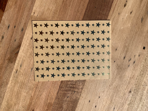 Wrapping Paper - Gold Foil Star (E1296)