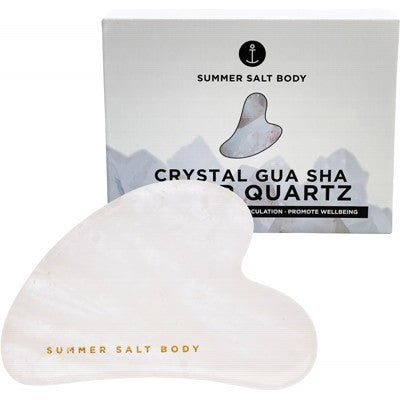SUMMER SALT BODY Crystal Gua Sha  Clear Quartz