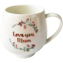 Load image into Gallery viewer, COFFEE CUP - WITH LOVE &amp; LOVE YOU MUM