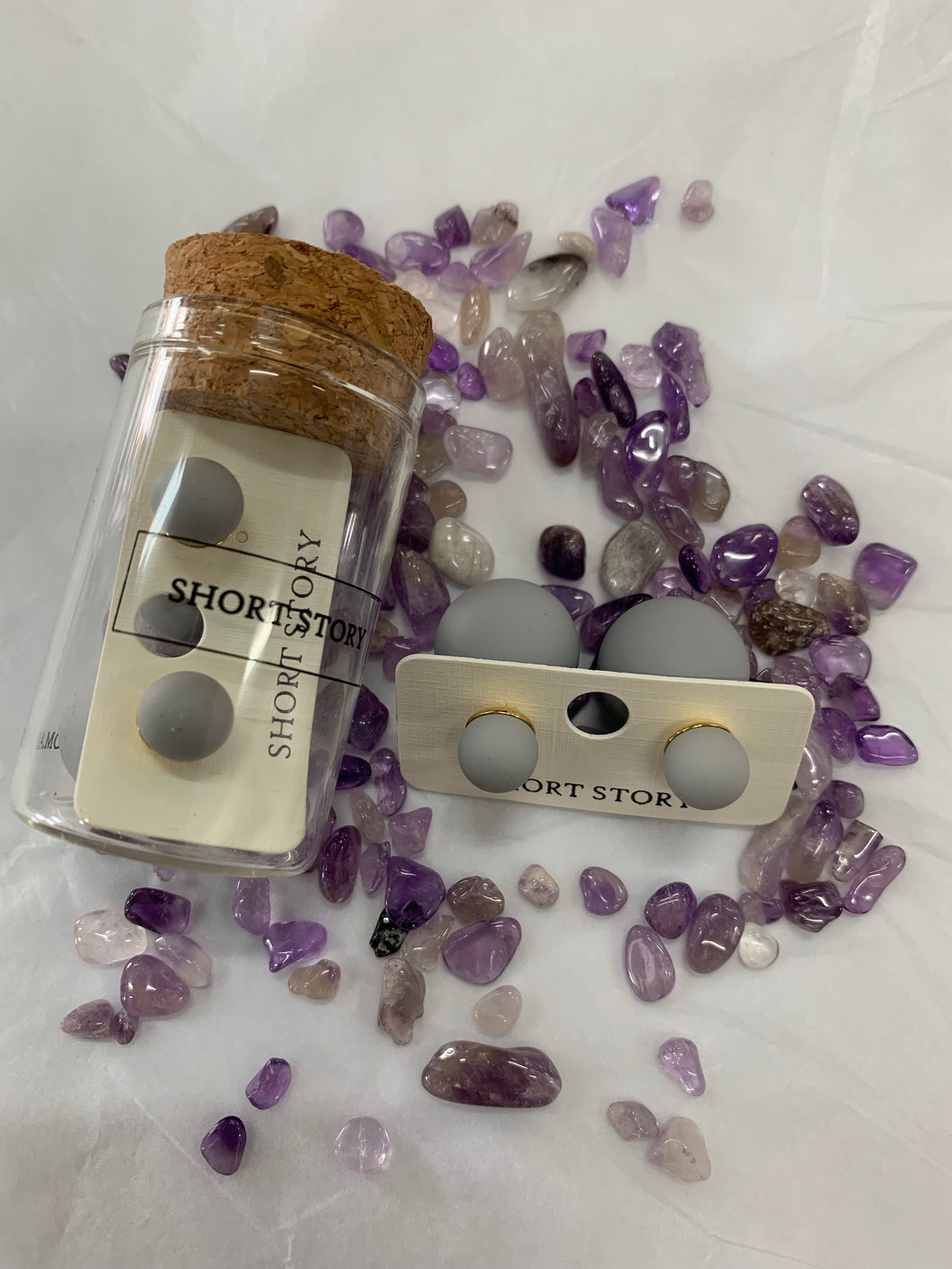 Bubble Earrings-Matte