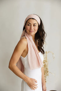 Scarf ~ French Riviera ~ Blush