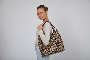 Margot Shoulder Bag - Leopard