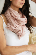 Load image into Gallery viewer, Scarf ~ French Riviera ~ Blush