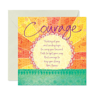 Intrinsic - Courage Greeting Card