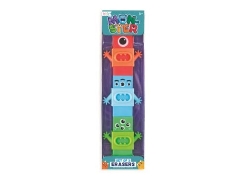 Ooly Eraser - Monsters Set 3