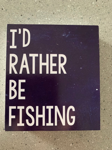 Fishing Sign
