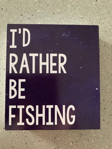 Fishing Sign