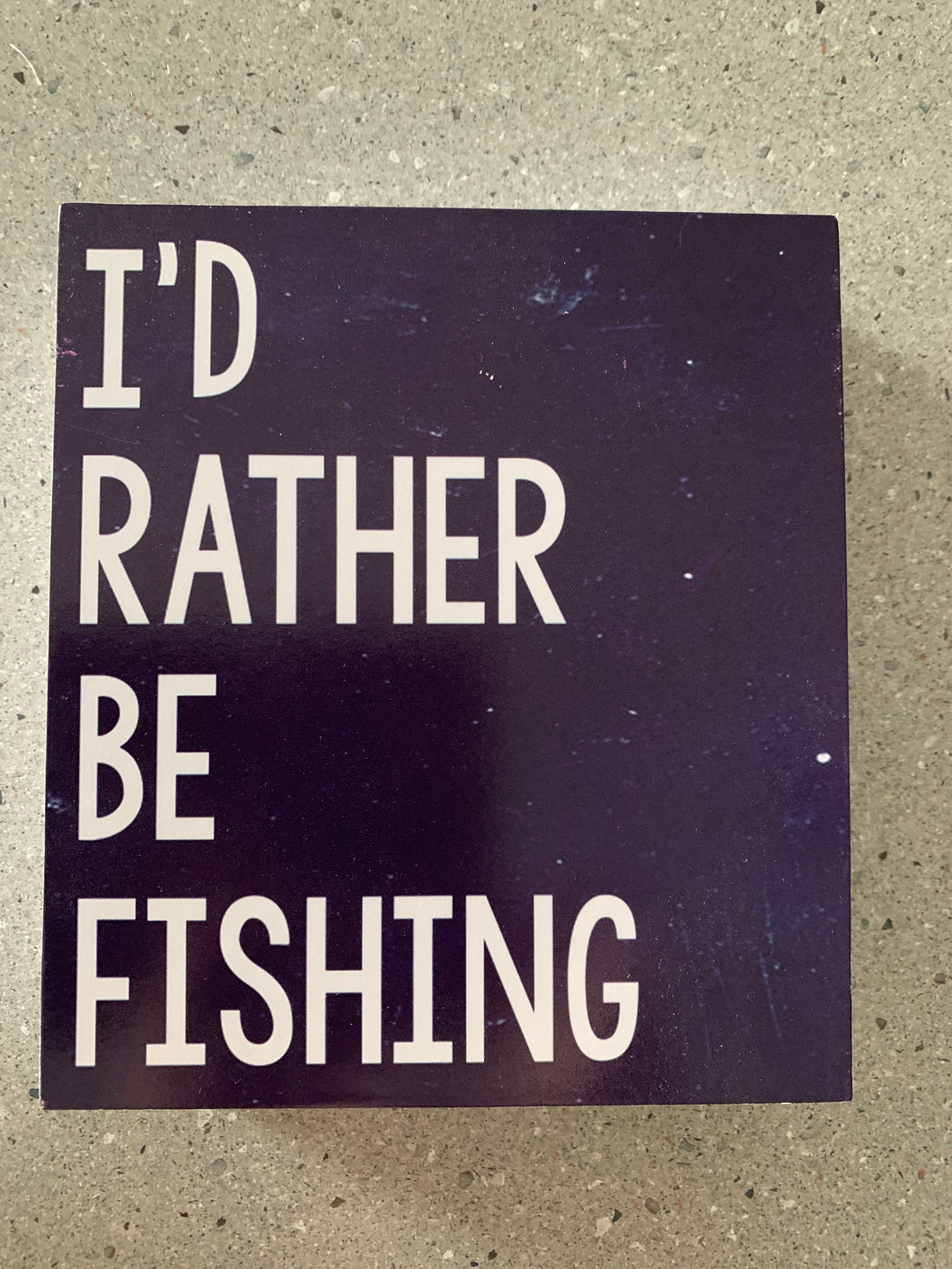 Fishing Sign