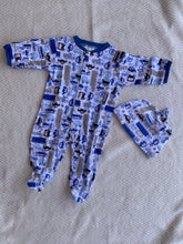 Load image into Gallery viewer, Rompers - Blue Cars