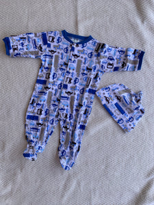 Rompers - Blue Cars