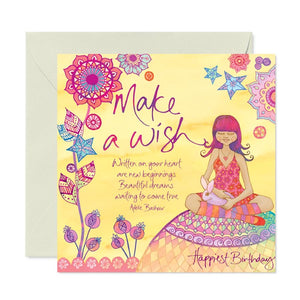 Intrinsic - Birthday Make A Wish Greeting Card