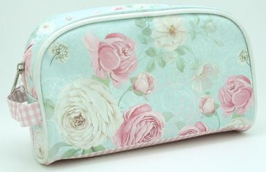 Floral Cosmetic Bag Large