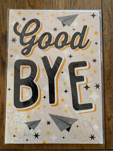 Good Bye Card