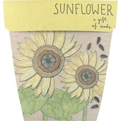 SOW 'N SOW Gift Of Seeds - Sunflower