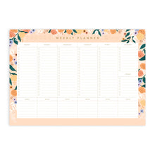 Load image into Gallery viewer, Bella Rosa A4 Weekly Planner Notepad