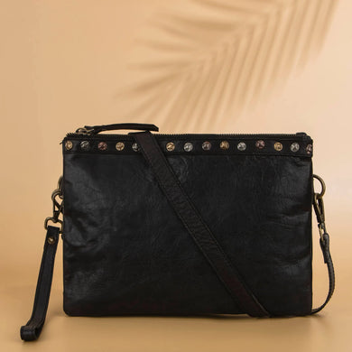 Amalfi Coast ~ Crossbody Handbag ~ Black