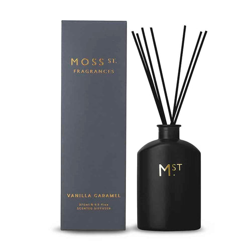 MOSS STREET - VANILLA CARAMEL SCENTED DIFFUSER