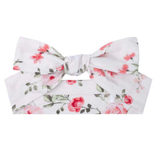 Load image into Gallery viewer, Penny Floral Swaddle &amp; Headband Set - Pink