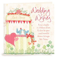Load image into Gallery viewer, Wedding Wishes Greeting Card