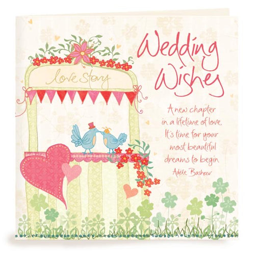 Wedding Wishes Greeting Card