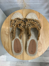 Load image into Gallery viewer, Betty Basics - Leopard Espadrille Slide