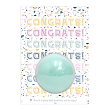 Load image into Gallery viewer, CONGRATS BATH BOMB GIFT CARD