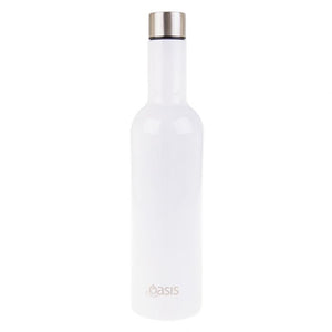 OASIS S/S DOUBLE WALL INSULATED WINE TRAVELLER 750ML