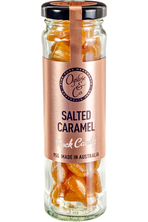 Salted Caramel Rock 95g Ogilvie Confectionery