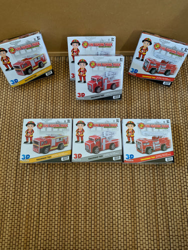 3D Puzzle Fire Trucks